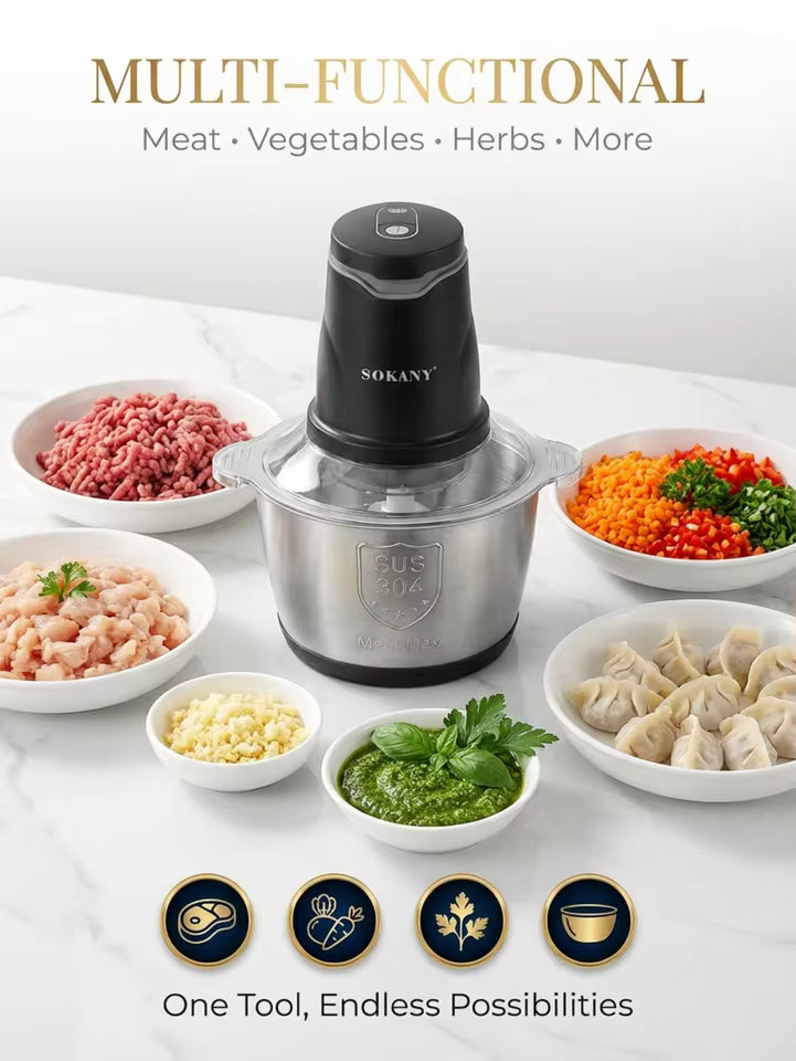 Stainless Steel Food Chopper