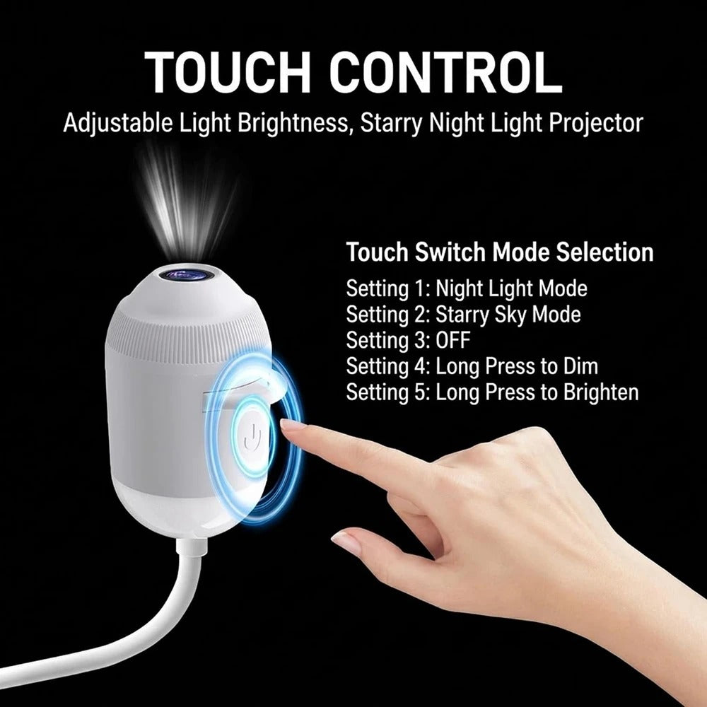 Portable Mini USB Starry Sky Projection Lamp