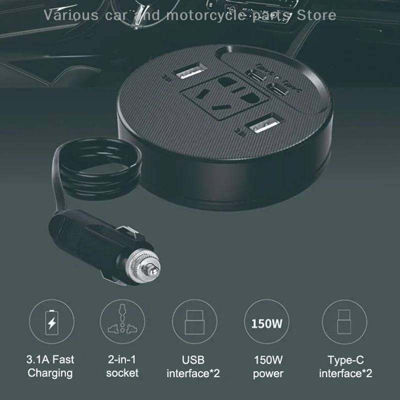 150W Car Power Inverter