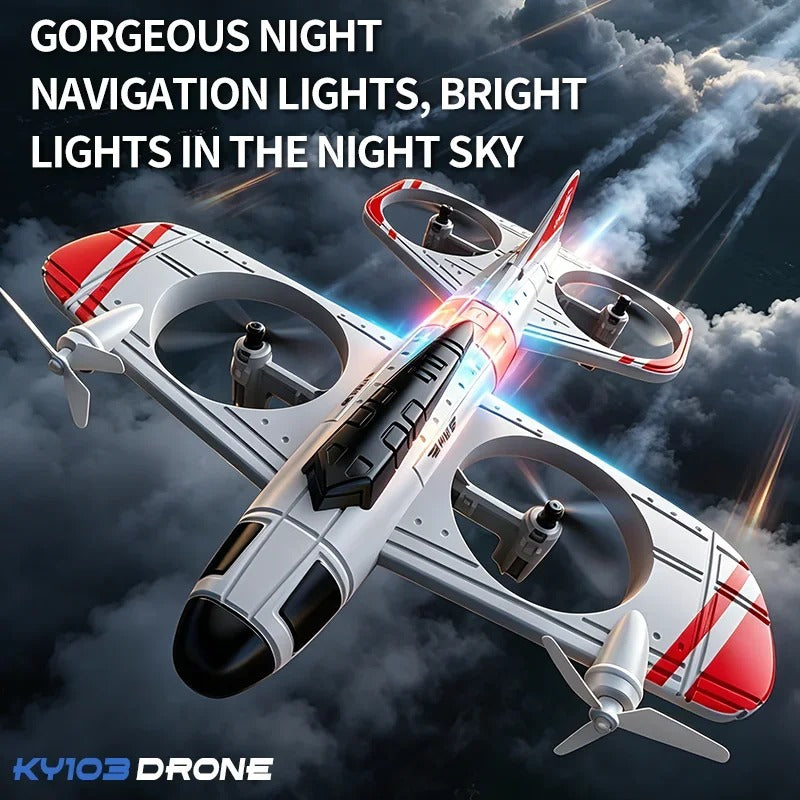 KY103 Vintage Airplane Drone