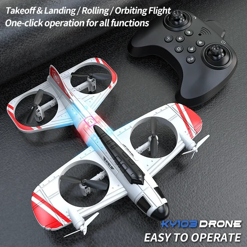 KY103 Vintage Airplane Drone
